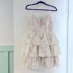 Size 2 - Perfect for Rehearsal dinner for wedding - fun, flirty dress